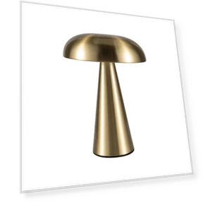 Portable Mini Mushroom Table Lamp — Desk & Table Lighting, Cosy Homes