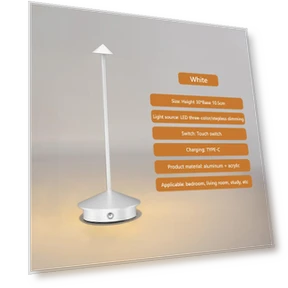 Rechargeable LED Desk Lamp — Study & Desk Lighting, Binchi Lighting Appliances