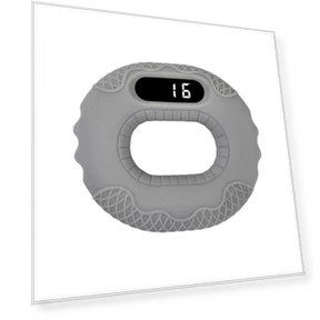 Smart Bluetooth Video Page Turner Counter with Silicone Ring for Finger Exercises and Rehabilitation — Wearable Accessories, Baty