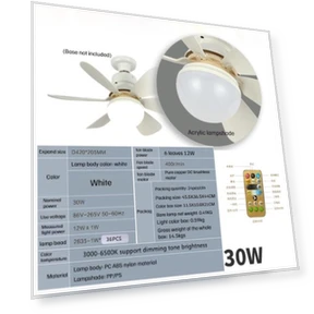Smart Ceiling Fan with LED Lighting — Ceiling Fan Lighting Solutions, Sea Global