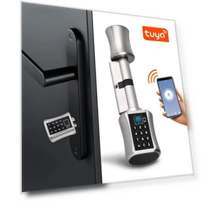 Smart Cylindrical Lock — Locks, Pet Supermarket