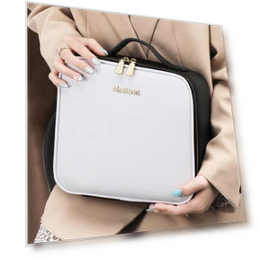 Smart LED Cosmetic Bag with Mirror — Cosmetic Cases, Makeup Kits