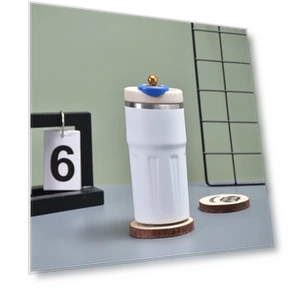 Smart Temperature Display Coffee Cup — Beverage Warmers, Binchi Fitness