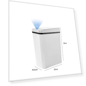 Smart Trash Bin — Waste Baskets, QIANBAIDI