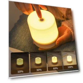 Touch Bedside Lamp — Night Lights, Cosy Homes