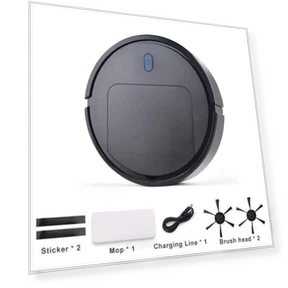 Ultra-Thin Vacuum Cleaner — Smart Cleaning Robots, Trendy Accessorie