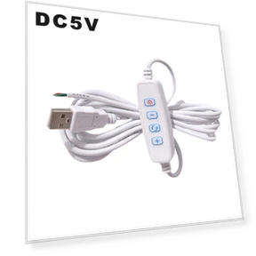 USB LED Dimmer Cable — Study & Desk Lighting, HTH LED Lighting and Power Adapter