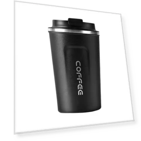 Vacuum Insulated Cup with Smart Temperature Display — Beverage Warmers, Listing stainless utensil