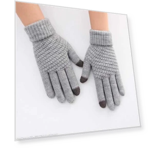 Winter Touchscreen Gloves — Cold Weather Gloves, Lucky Black Cat