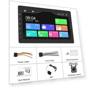 2 Din Carplay MP5 Player — Stereo Receivers, Reakosound