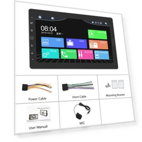 2 Din Carplay MP5 Player — Stereo Receivers, Reakosound