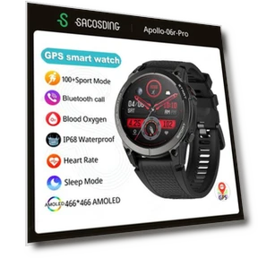 Apollo-06r Pro GPS Smartwatch — Smartwatches, SACOSDING