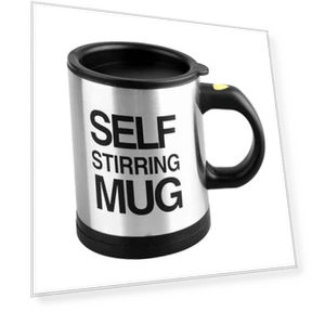 Automatic Stirring Mug — Beverage Warmers, zhishangyoupin