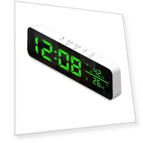 Digital WiFi Clock with Temperature and Humidity Sensor — Alarms & Clocks, Tooarts