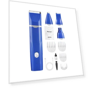 Dog Grooming Kit with Nail Clipper 4 in 1 — Hair Clippers, Love Pet House