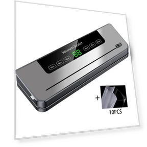 Electric Vacuum Sealer with Slide Cutter — Vacuum Sealers, Super Featured