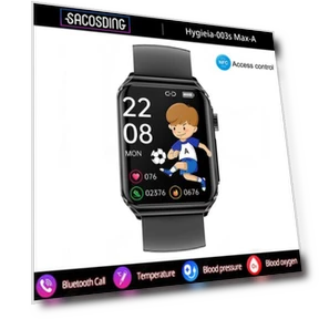 Hygieia-003s Max-A Bluetooth Smartwatch — Smartwatches, SACOSDING