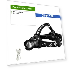 Intelligent Touch Headlamp — Flashlights, paweinuo 02