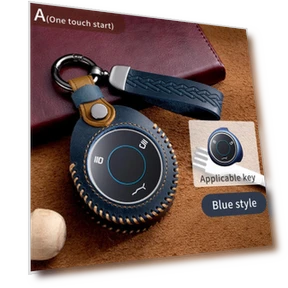 Leather Car Key Fob Cover — Clothing, CarPedal