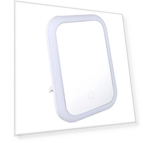 LED Makeup Mirror with Touch Screen — Compact & Travel, Makeup Kits