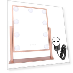 LED Makeup Mirror — Handheld, Home3ZY
