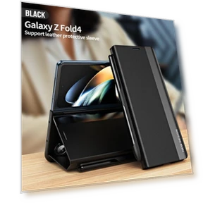 Luxury Leather Case with Magic Absorption — Basic Cases, Bai Fen Bai-Digital 3C