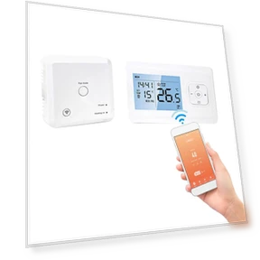 Programmable Room Thermostat — Smart Climate Control, White Dream