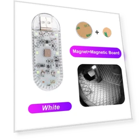 Rechargeable LED Magnetic Touch Light — Courtesy Lamp, NyPhoenix Auto