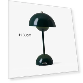 Rechargeable LED Mushroom Bud Flower Table Lamp — Desk & Table Lighting, Cosy Homes