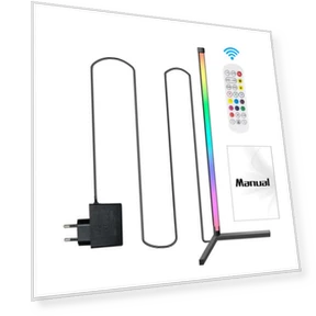 RGB Floor Lamp with Remote Control — Lighting Accessories, Pleasure Holiday