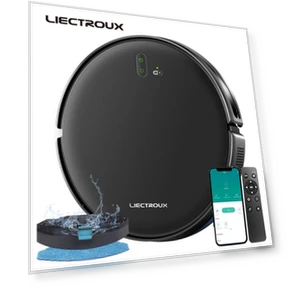 Robot Vacuum with App Control — Smart Cleaning Robots, Liectroux
