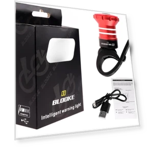 Smart Bike Tail Light with Warning Lamp — Bike Light Sets, CHOQUE jewelry