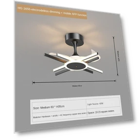 Smart Ceiling Fan with Light — Ceiling Fan Lighting Solutions, Yuda Lighting