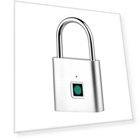 Smart Fingerprint Padlock — Padlocks & Hasps, Meterk