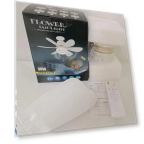 Smart Flower-shaped Fan — Ceiling Fans, Crown Global