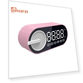 Smart Wireless Speaker with Dual Alarm — Portable Audio, Clock-Mall