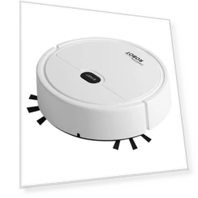 Thin Robot Vacuum with Strong Suction — Smart Cleaning Robots, Marathon