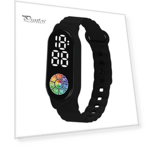 Touch Control Digital Display Wrist Watch — Wearable Accessories, Glaring watch