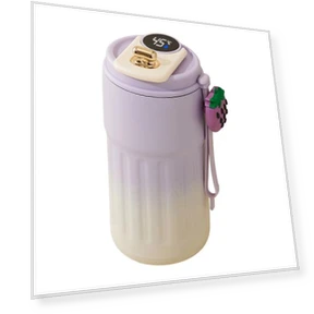 Vacuum Thermo Mug with Temperature Display — Travel Drinkware, Pavo