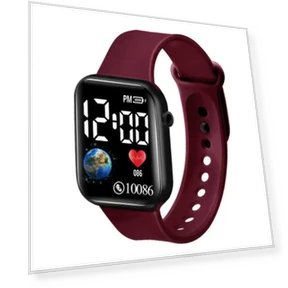 Waterproof LED Digital Display Smart Watch — Smartwatches, Various wearables