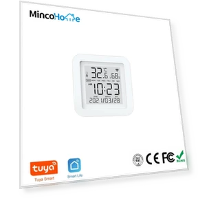 Wi-Fi Temperature and Humidity Sensor — Home Climate Control, Minco Home