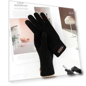 Winter Autumn Men's Knitted Touchscreen Gloves — Cold Weather Gloves, Outdoor Boutique TOP