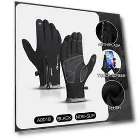 Winter Ski Gloves with Touchscreen — Gloves & Mittens, Freedom Outdoors