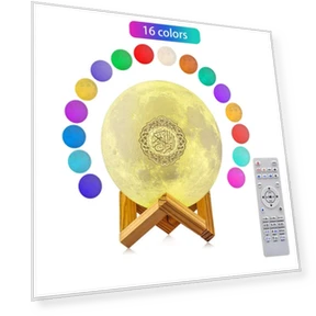 Wireless Bluetooth Speaker with LED Touch Night Light — Reading Lights, KaWaLL Fashion