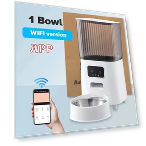 Automatic Pet Feeder with Wi-Fi Camera — Automatic Feeders, COOKING-MALL