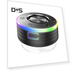 Bluetooth Speaker with RGB LED Lighting — Portable Audio, Enjoy Smart Home