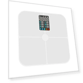Body Fat Scale with Digital Display — Body Composition Analysis, Refreshing Home
