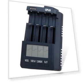 Digital Smart 4-Slot LCD Charger — Chargers, chigood