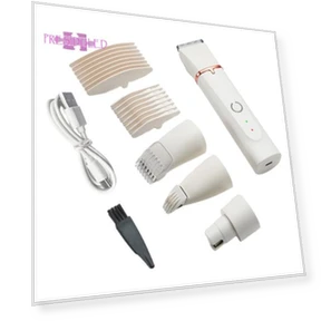 Electric Pet Grooming Kit 4-in-1 — Hair Clippers, Elegant Living House