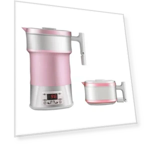 Foldable Silicone Kettle with Touch Insulation — Kettles & Tea Machines, Refreshing Home